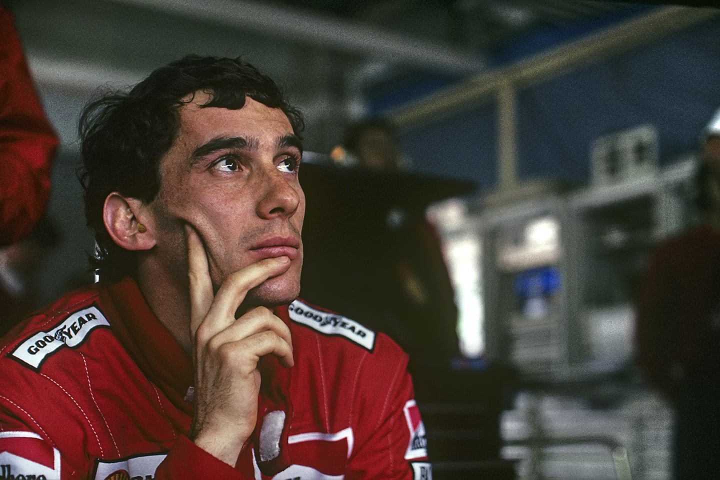 Ayrton Senna, Grand Prix of Japan, Suzuka, 22 October 1989. (Photo by Paul-Henri Cahier/Getty